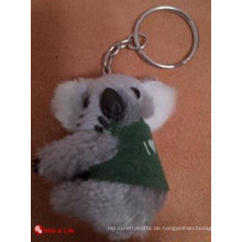 Kundengebundener Soem-Entwurfs-Koala-Plüsch keychain